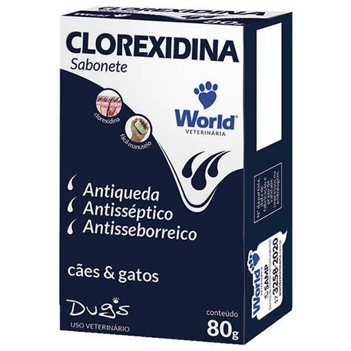 Sabonete Dug's Clorexidina 80g